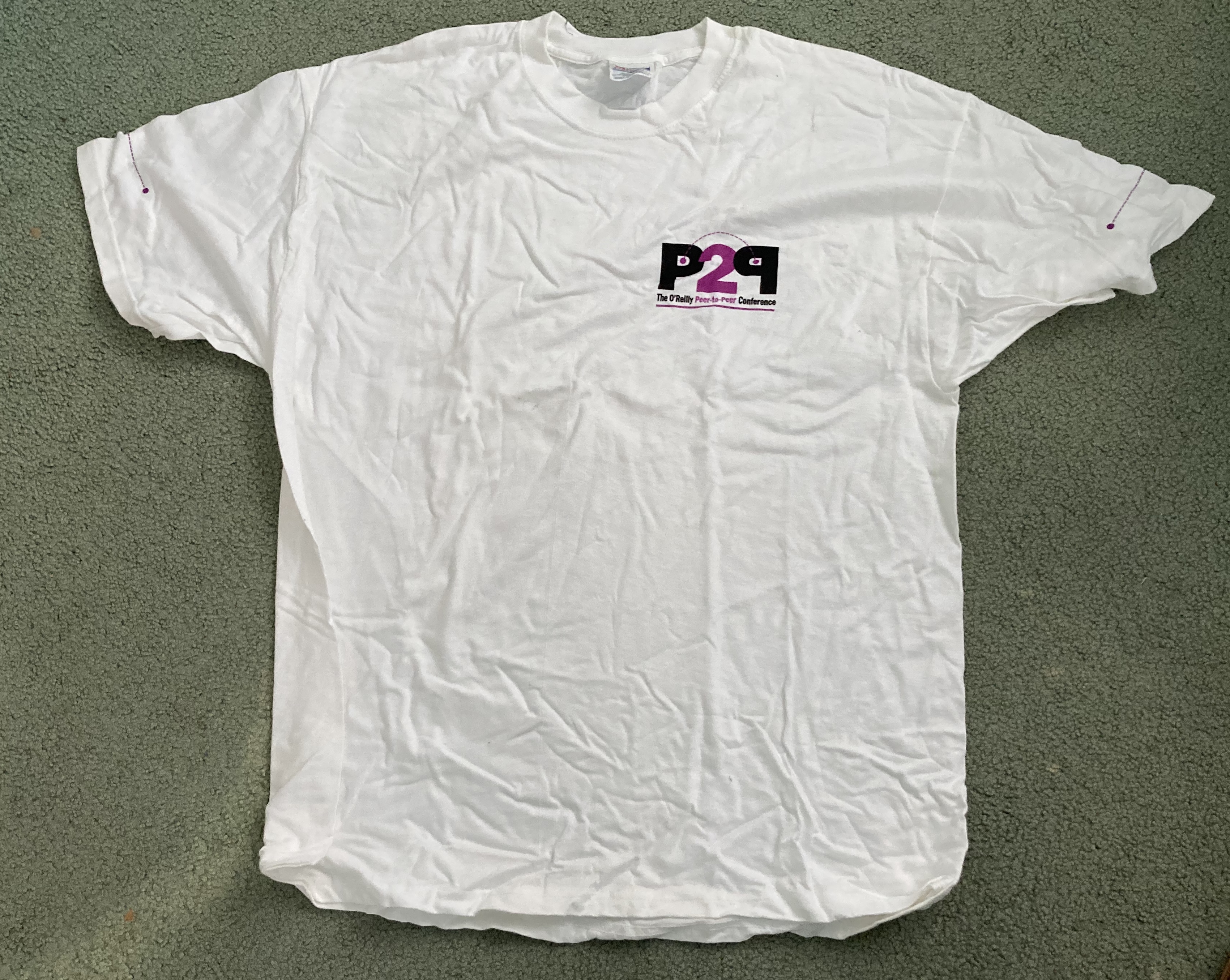 T-shirt from P2P conference